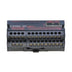 Mitsubishi AJ65SBTB1-16T output module, 16-point transistor sink type, 24V DC, CC-Link remote I/O, compact design for cabinet installation.