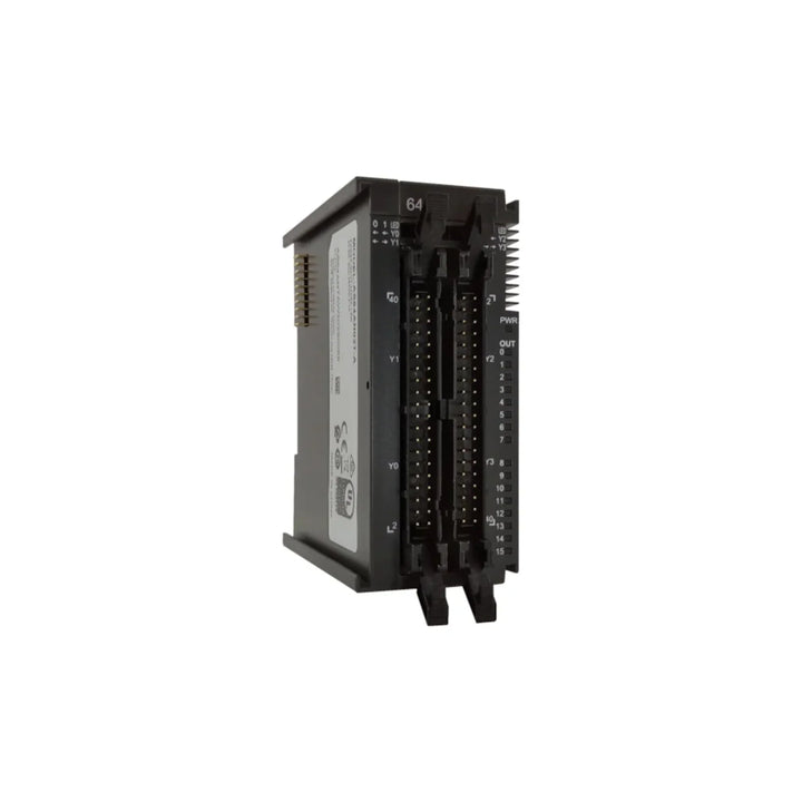 Delta AS64AN02T-A 64-point sinking digital input module for Delta AS series PLC automation systems.
