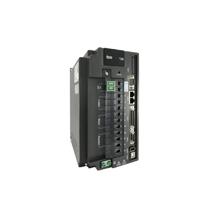 Delta ASD-A2-4523-L Servo Drive offering high-performance control and robust design for industrial automation.