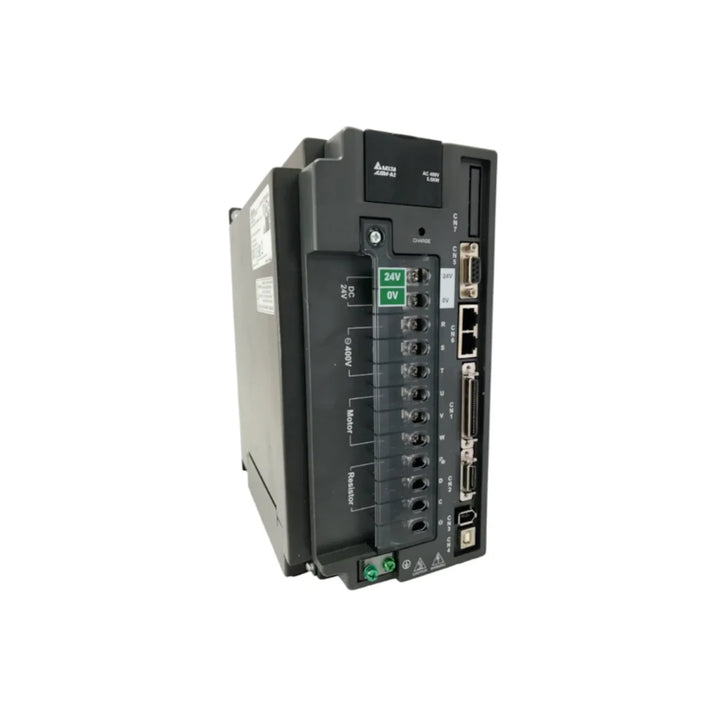 Delta ASD-A2-5543-M Servo Drive is compact and robust for industrial applications.