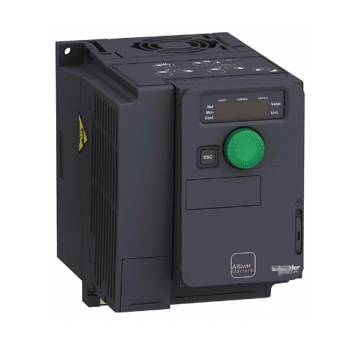 Schneider Electric ATV320U11N4C Altivar 320 drive, 1.1 kW (1.5 HP), 380–500V, 3-phase, with EMC filter for industrial motor control.