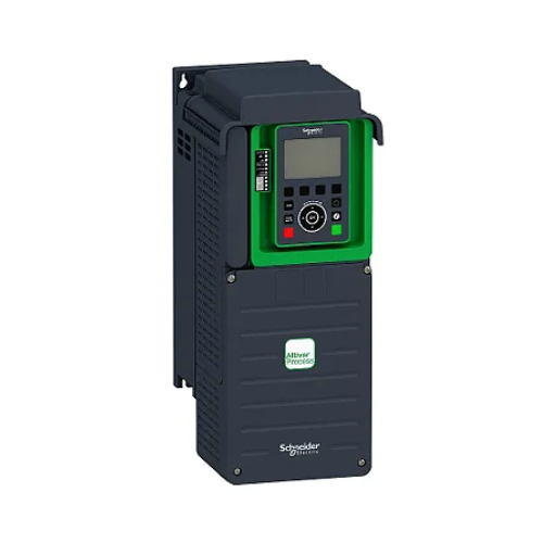 Schneider Electric ATV630D11N4 Altivar Process drive, 11 kW (15 HP), 380–480V, 3-phase, with EMC filter and Ethernet for industrial control.