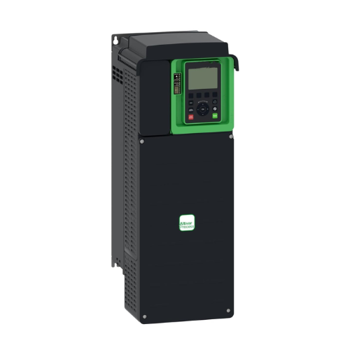 Schneider Electric ATV930D18N4 Altivar Process drive, 18.5 kW (25 HP), 380–480V, with Ethernet and EMC filter for industrial motor control.