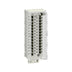 Schneider Electric BMXFTB2820 terminal block with 20 spring terminals and HE10 connector for Modicon X80 modules in M340/M580 PLC systems.