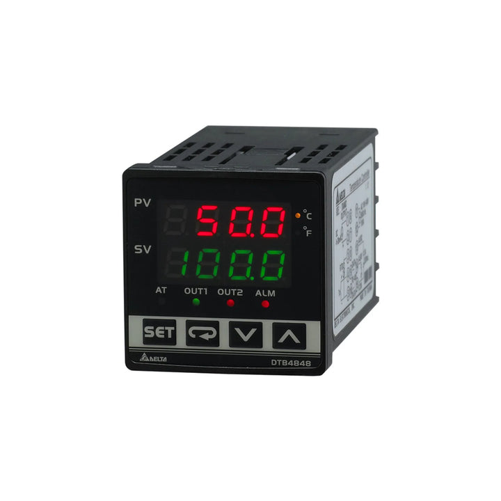 Delta DTB4848RR HMI Panel, a reliable interface for industrial operations with advanced control features.