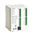 Delta DVP28SV11T2 PLC with 16 DI and 12 transistor outputs, high-speed logic, and built-in communication ports for automation control.