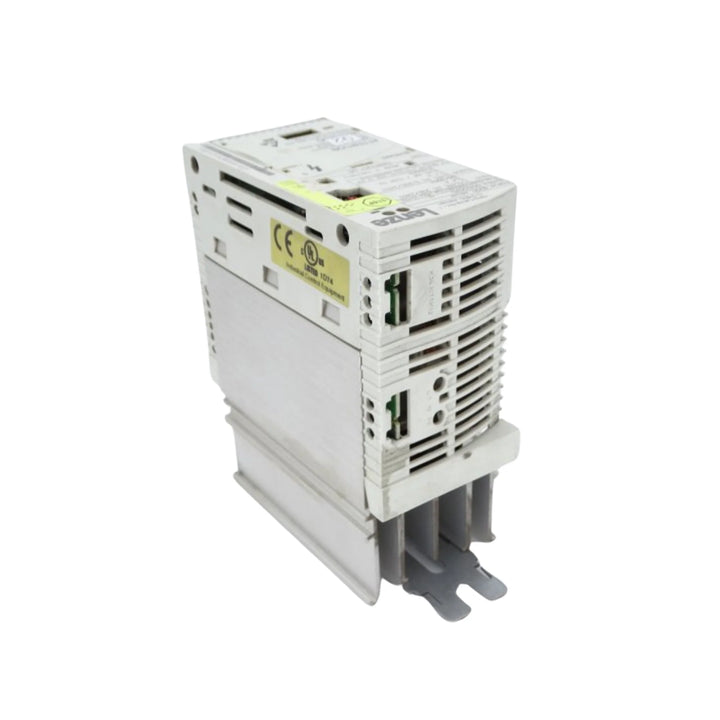 Lenze E82EV251_2B frequency inverter, 0.25 kW, 230V, 8200 Vector series, compact modular drive for low-power motor control.