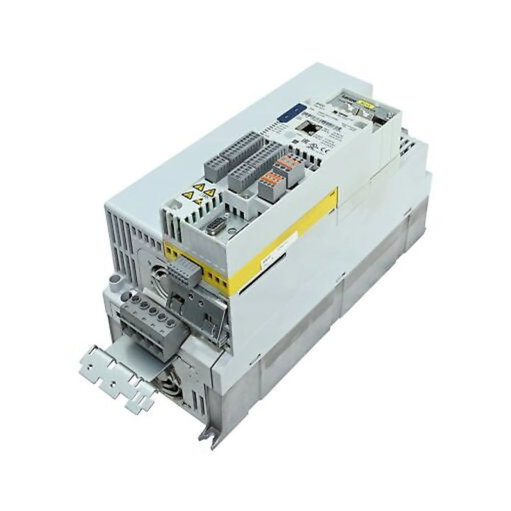 Lenze E84AVTCE1134SB0 servo inverter, 3.4 kW, i700 series, EtherCAT interface, compact design for dynamic motion control systems.