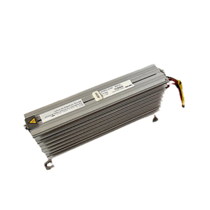 Lenze ERBP180R200W braking resistor, 180 Ohm, 200W, IP23-rated, compatible with i550, 8400, and 9400 series inverters.