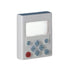 Lenze EZAEBK1001 braking resistor, external, compact design for safe energy dissipation in drive systems during motor braking.