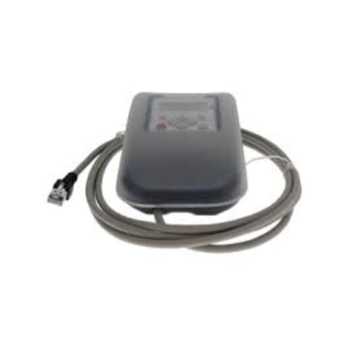 Lenze EZAEBK2001 braking resistor, 200 W, IP20, compact aluminum housing, for 8200/8400 drives and dynamic braking applications.
