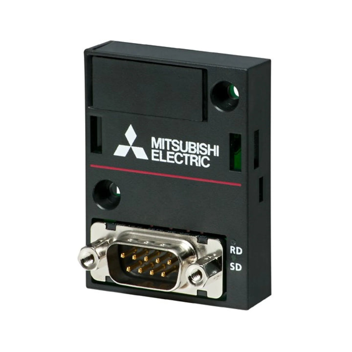 Mitsubishi FX3G-232-BD RS-232 serial module for FX3G PLC, DIN‑rail communication interface