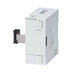 Mitsubishi FX5-16EYR-ES, 16-point relay output module for FX5U PLC, 24V DC powered, industrial control extension.