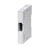 Mitsubishi FX5-CNV-IFC interface module, connects FX5U to FX3 expansion units, DIN mount converter