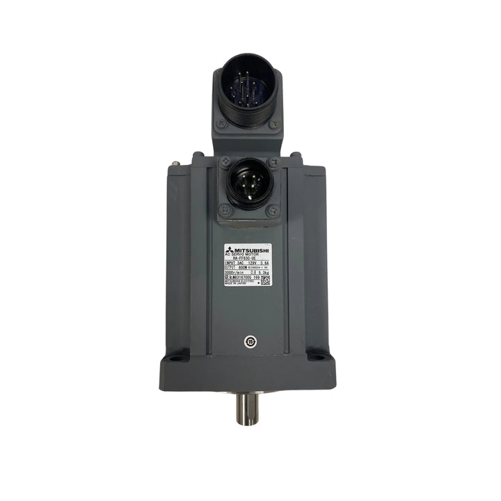 Mitsubishi HA-FF63C-UE 2.0 kW servo motor with 3000 rpm and encoder for precision industrial motion control.