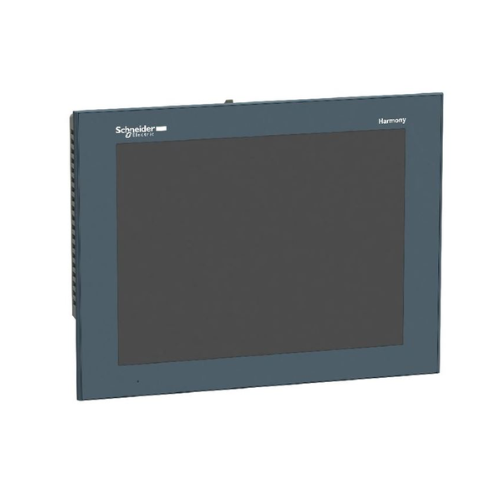 Schneider Electric HMIGTO6310 12.1" HMI touchscreen with Ethernet, USB, serial ports, for industrial automation and machine interface.