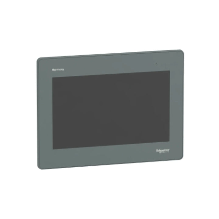 Schneider Electric HMIGXU5512 10.1" HMI with Ethernet, USB, and serial ports. Widescreen touchscreen for industrial automation systems.