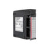 GE IC693MDL632 16-point 24VDC sinking input module for Series 90-30, with negative logic and LED indicators.