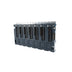 GE IC695CHS007 7-slot RX3i universal backplane for PACSystems, supports CPU, power supply, and I/O modules.
