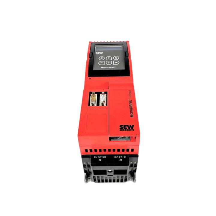 SEW‑EURODRIVE MCF41A0040‑5A3‑4‑00 0.4 kW motorized conveyor drive with IE3 motor, encoder, gearbox, and integrated inverter.