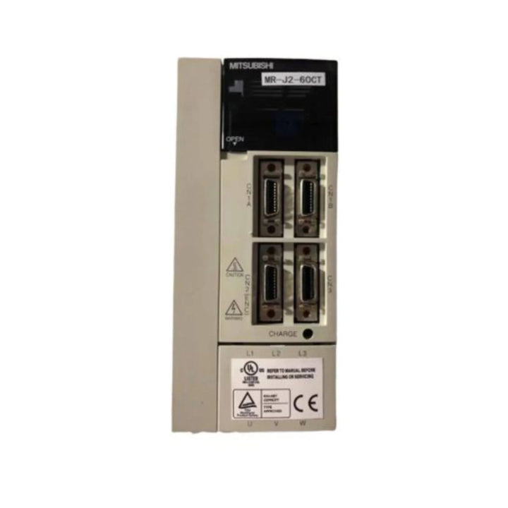 Mitsubishi MR-J2-60CT servo amplifier, 600W, 200V, 3-phase, with built-in positioning controller