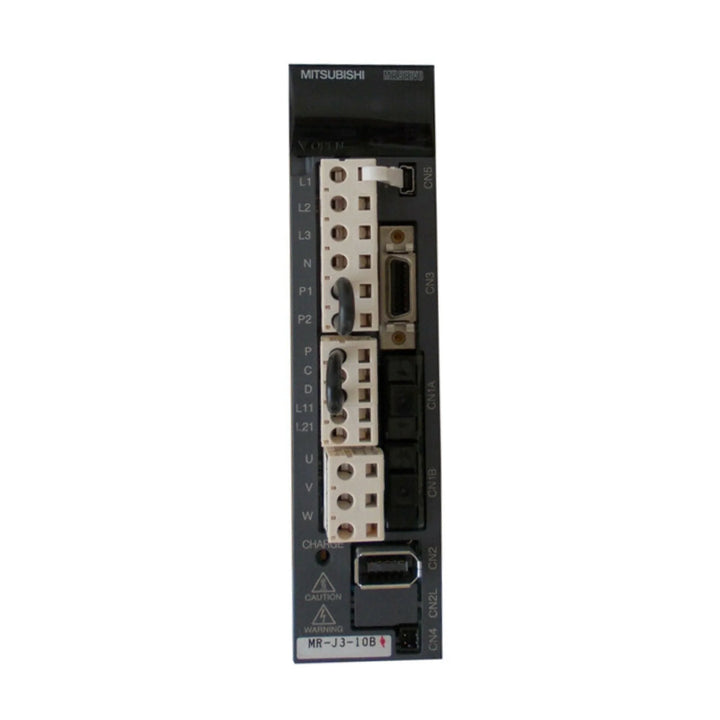 Mitsubishi MR-J3-10B servo amplifier, 1 kW, 200 V, with tuning and diagnostics, MR-J3 Series