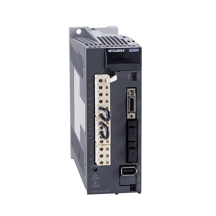 Mitsubishi MR-J3-70A servo amplifier, 750W, 200V, analog and pulse input, MR-J3 compact high-speed drive