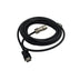 Mitsubishi MR-J3ENSCBL5M-L encoder cable, 5 meters, shielded, straight connector, low-noise design for MR-J3 servo motors.