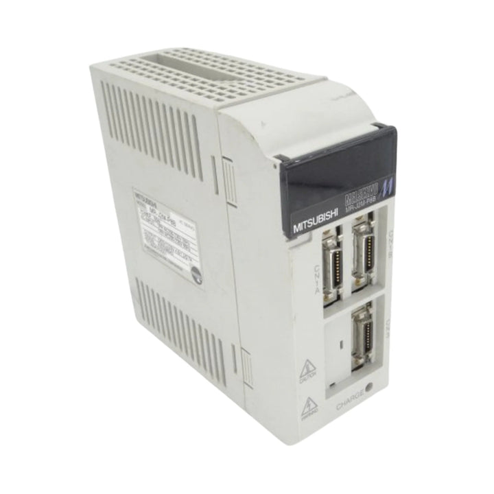 Mitsubishi MR‑J2M‑P8B servo amplifier, 0.75 kW, 200 V, for high-speed precise motion control