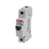 ABB S201-C16 miniature circuit breaker, 16A 1-pole, 6 kA, C-curve, DIN rail mount, for electrical distribution and overload protection.