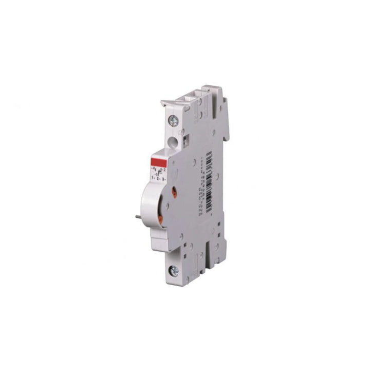 ABB S2C-H6R 1NO auxiliary contact, snap-on mount for MCB and RCCB signaling.