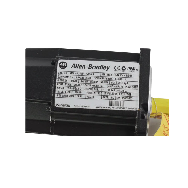 Allen-Bradley MPL-A310P-HJ72AA