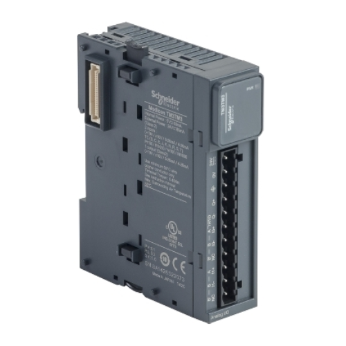Schneider Electric TM3TM3 bus expansion module for connecting remote TM3 I/O to Modicon M221, M241, and M251 PLCs.