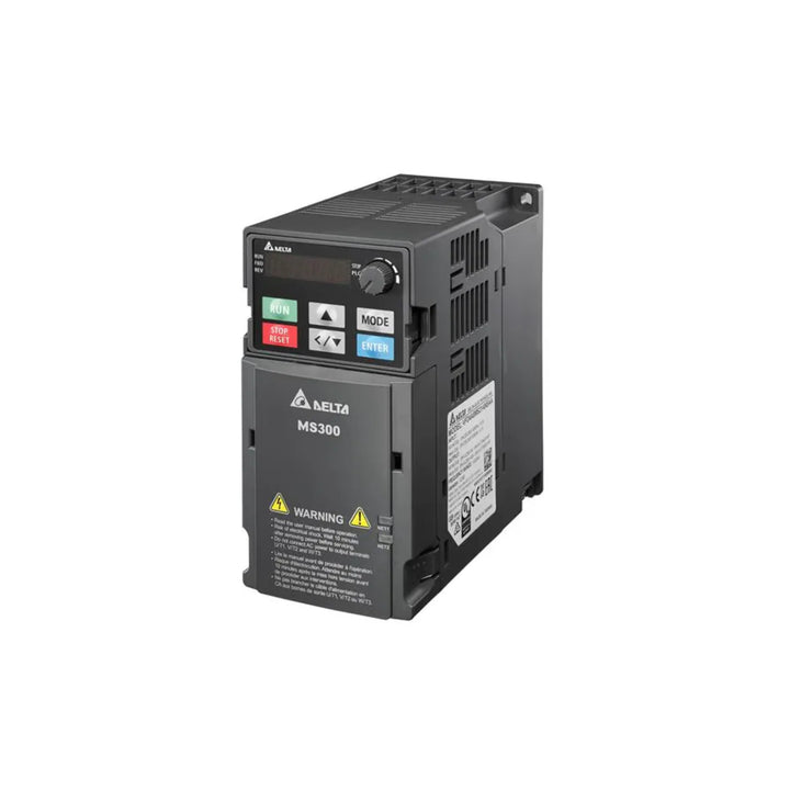 Delta VFD2A8MS21AFSAA Variable Frequency Drive for industrial applications, offering reliable performance and robust design.