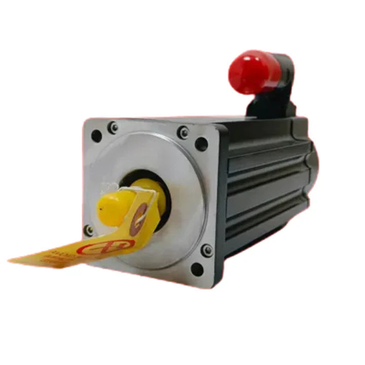 Allen-Bradley VPL-B1304E-PJ12AA servo motor, 480 VAC, 3500 RPM, 130 mm frame, keyed shaft, multi-turn encoder